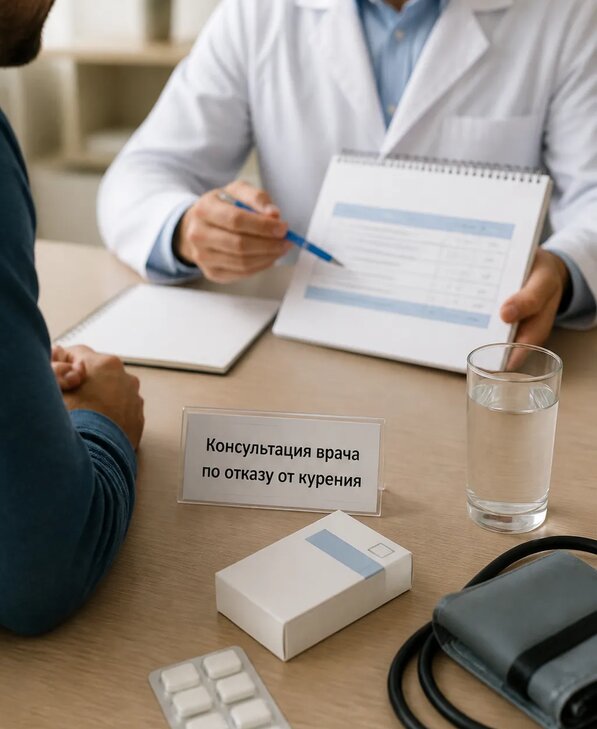 Консультация врача по отказу от курения для взрослых в Протвине
